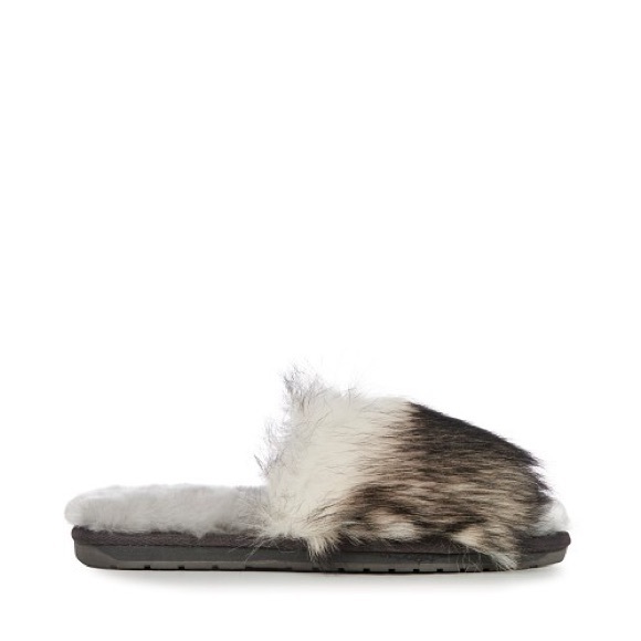 Emu Australian Myna Lava Sheepskin Slipper Slide Charcoal Ombré Womans US11/UK42 - Picture 3 of 14